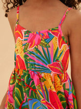 Young Girl Ditsy Floral Sleeveless Casual Dress